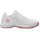 Wilson Rush Pro Jr L (White/White/Mauveglow)
