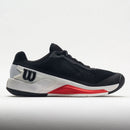 Wilson Men Rush Pro 4.0 (Black/White/Poppyred)