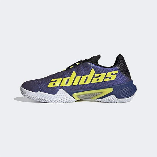 Adidas Men Barricade (Blue/Yellow Green)