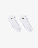 Lacoste 2 Pack Low Fit Cotton Socks (White)