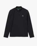 Lacoste Men Ultra Dry Quarter Zip Jacket (Black)