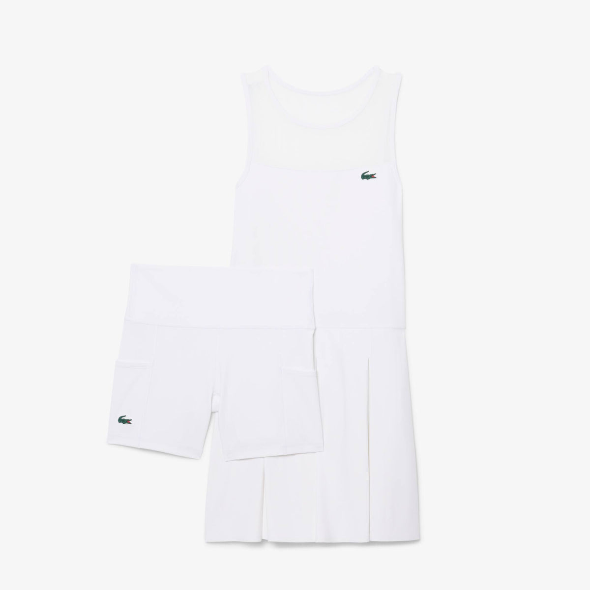 Lacoste Women Dress (White)