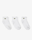 Lacoste Kids Ankle Socks Lightweight 3 Pack