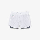Lacoste Women Lined Shorts (White)