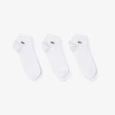 Lacoste Cotton Casual Low-cut Sock 3 pair pack (White)