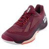 Wilson Women's Rush Pro 4.0 (BEET RED/WHITE/TROPICAL PEACH)