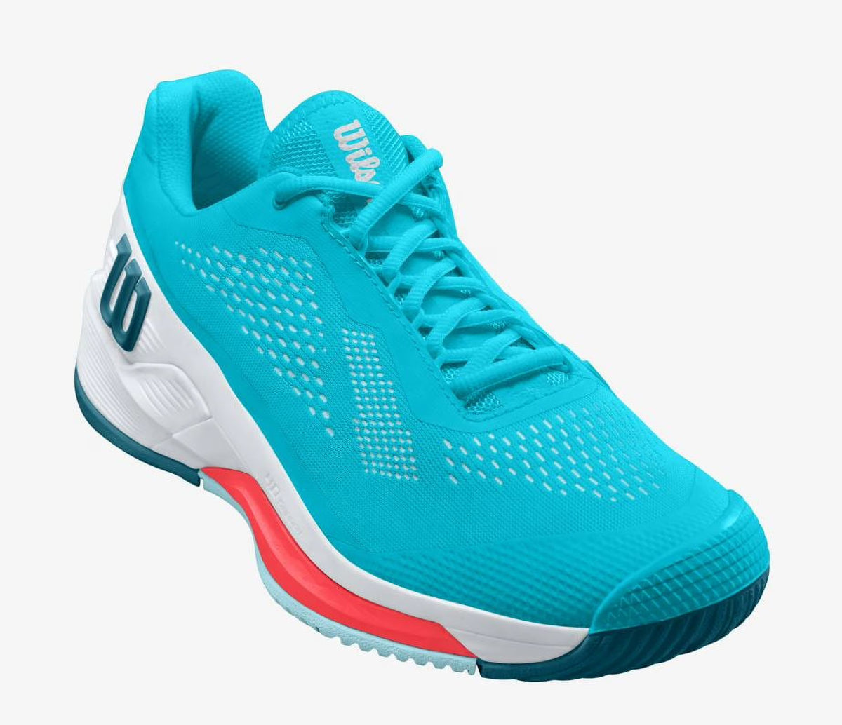 Wilson Women's Rush Pro 4.0 (SBLUE/WHT/FLERY COR)