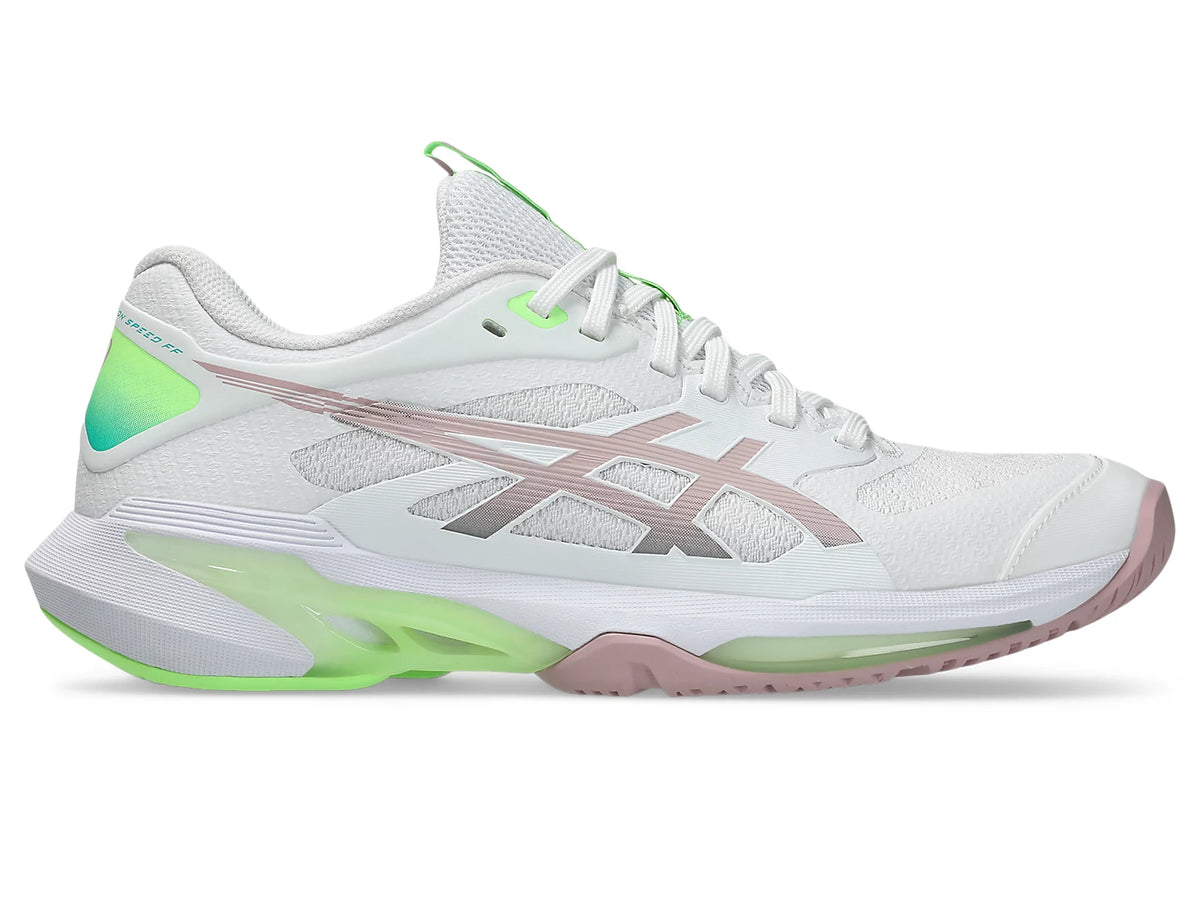 Asics Women's Solution Speed FF 4 (White/Morganite)