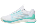 Adidas Women's AvaCourt 2 (White/Silver/Aqua)