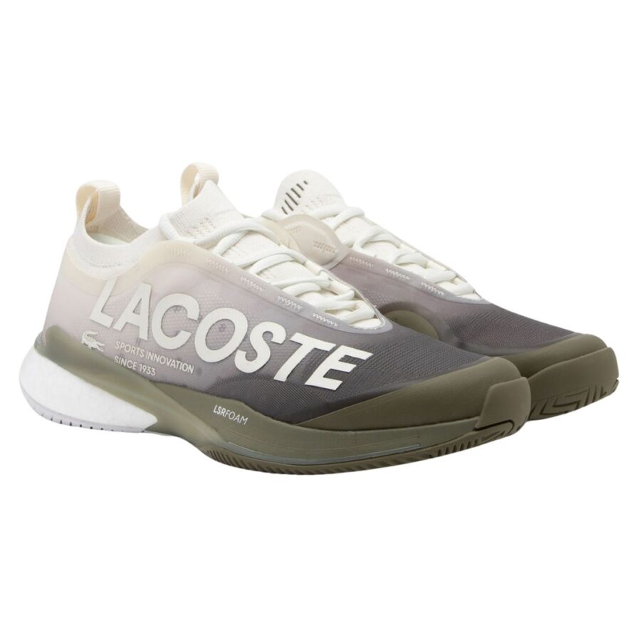 Lacoste Women's AG-LT25 Lite (Off White/Khaki)