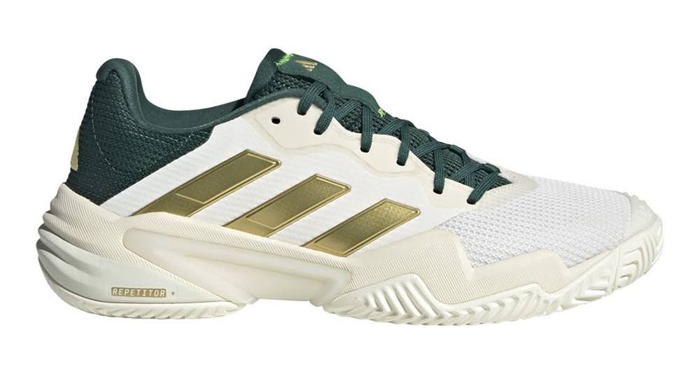 Adidas Men's Barricade 13 Vintage (Off White/Gold)
