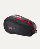 Wilson Bela Super Tour Padel Bag (Black/Red)