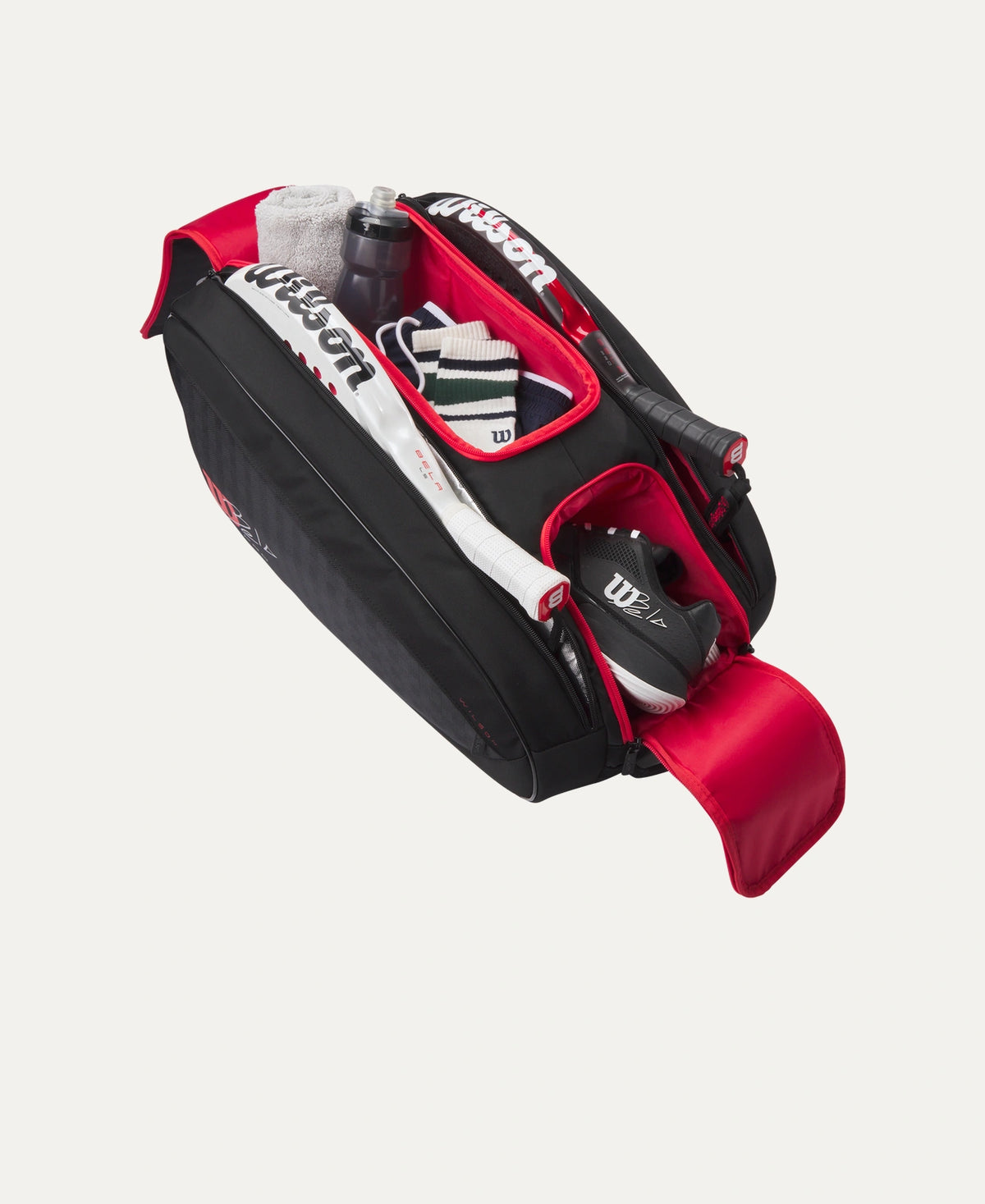 Wilson Bela Super Tour Padel Bag (Black/Red)