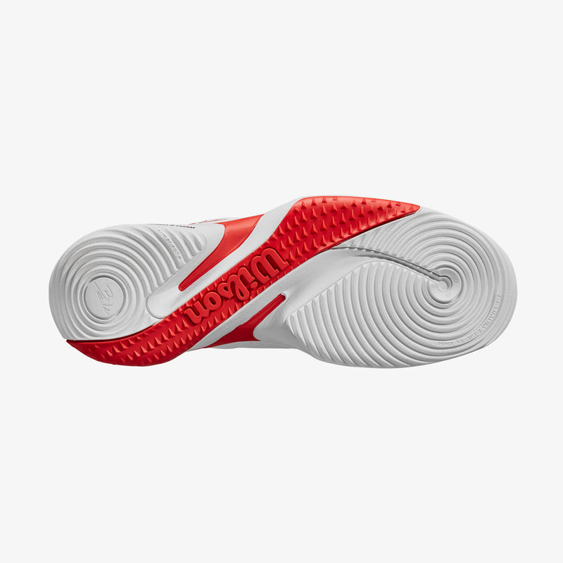 Wilson Bela Tour Men's Padel Shoe (White/Red)