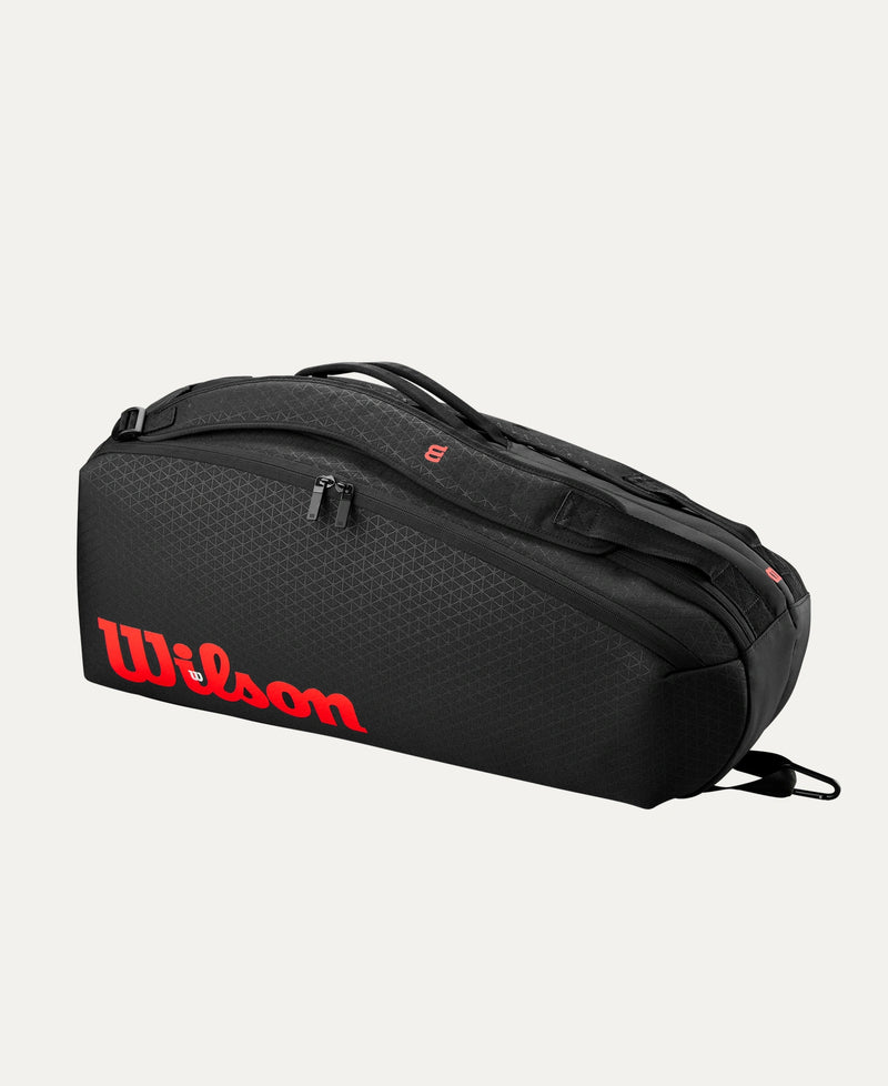 Wilson Clash v3 Super Tour 6 Pack (Black/Infrared)