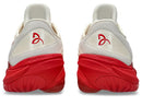 Asics Men's COURT FF 3 NOVAK  (Cream/Classic Red)