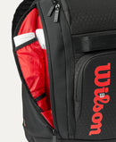 Wilson Clash v3 Super TourBackpack (Black/Infrared)