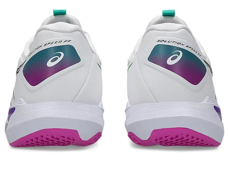 Asics Men's Solution Speed FF 4 (White/Digital Sakura)