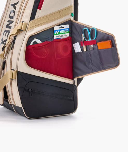 Yonex GearLogic 9-Racquet Bag (Beige)