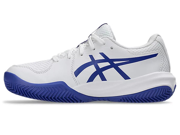 Asics Gel-Resolution X Junior (White/Dark Cobalt)
