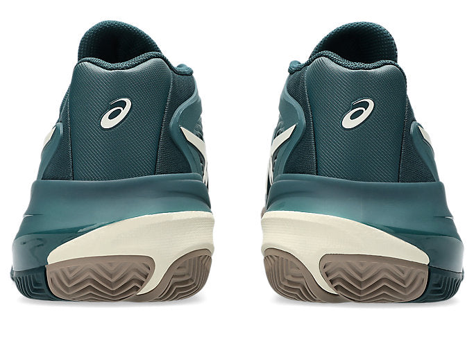 Asics Men's Gel-Resolution X CLAY/PADEL (Saxon Green/Birch)