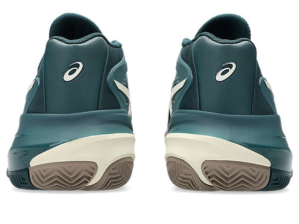 Asics Men's Gel-Resolution X CLAY/PADEL (Saxon Green/Birch)