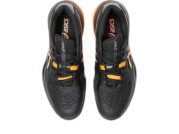 Asics Men's Gel-Resolution X (Black/Shocking Orange) Asics Men's Gel-Resolution X (Black/Shocking Orange)