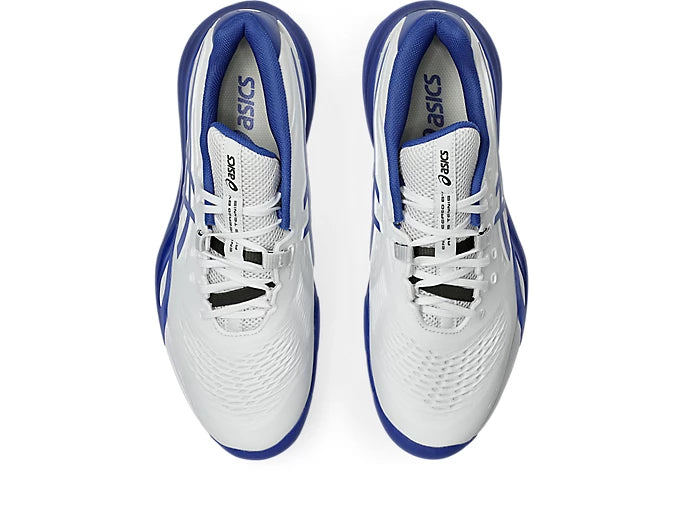Asics Men's Gel-Resolution X (White/Dark Cobalt)