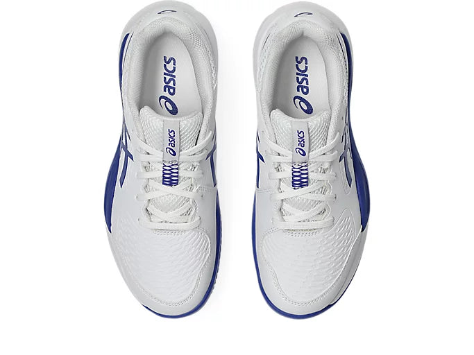 Asics Gel-Resolution X Junior (White/Dark Cobalt)
