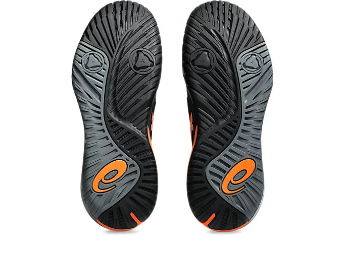 Asics Men's Gel-Resolution X (Black/Shocking Orange)