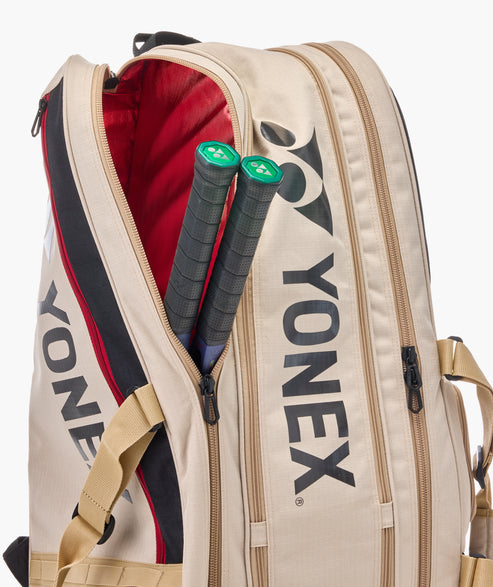 Yonex GearLogic 9-Racquet Bag (Beige)