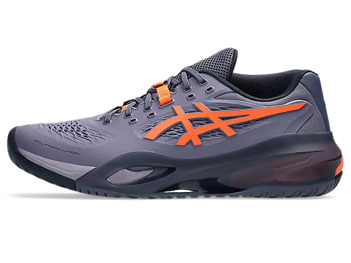 Asics Men's Gel-Resolution X (Grayish Purple/Shocking Orange)