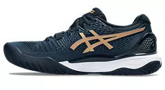 Asics Women's Gel-Resolution 9 (French Blue/Pure Gold)