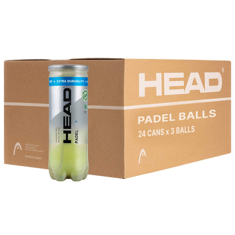 Head Padel Pro+ Balls (24-can case)
