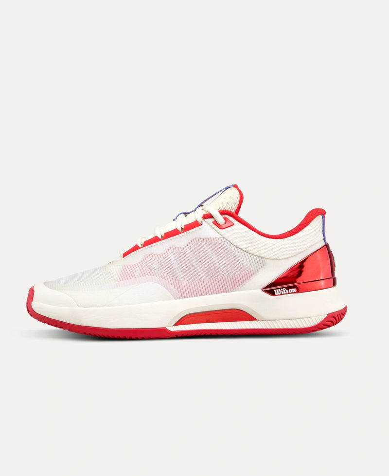Wilson Women's Intrigue Tour US Open  (White/Yellow)
