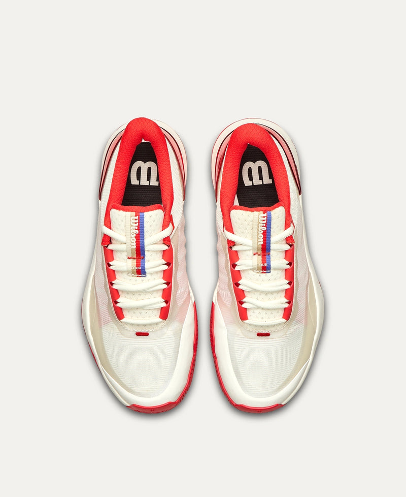Wilson Women's Intrigue Tour US Open  (White/Yellow)