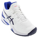 ASICS Womens' Court FF 2 (White/Lapis Lazuli Blue)