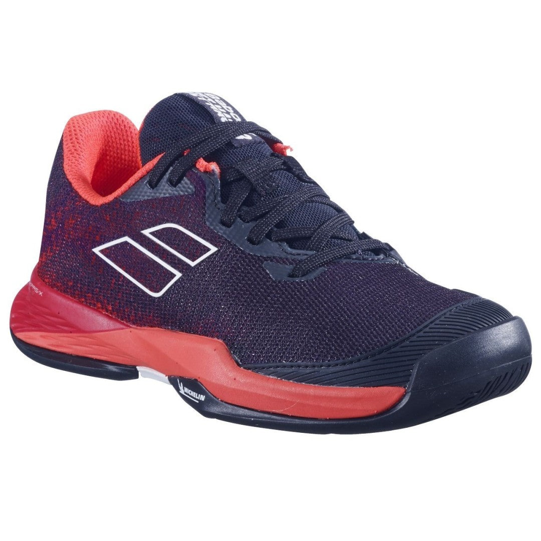 Babolat Junior Jet Mach 3 All-Court Boy (Black/Poppy)