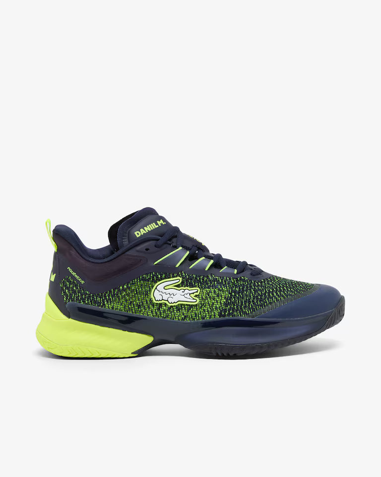 Lacoste Men's AG-LT23 Ultra x Daniil Medvedev (Navy/Yellow)