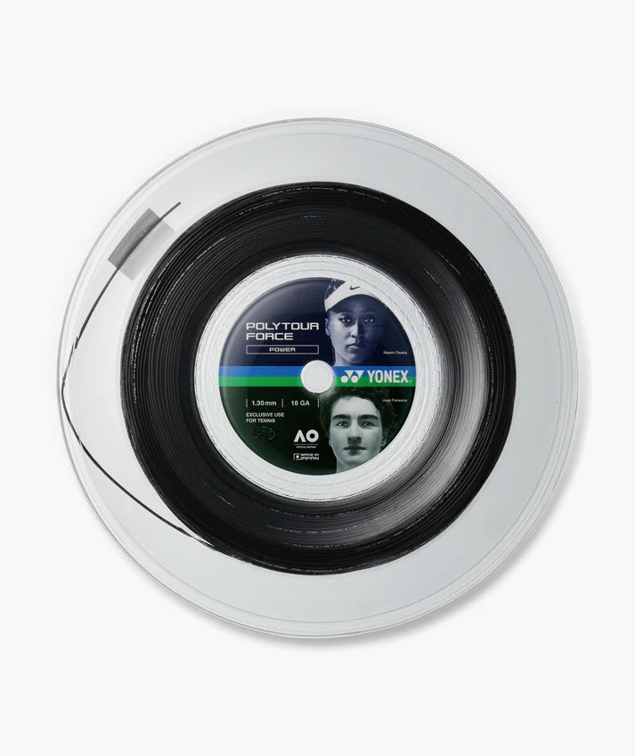 Yonex PolyTour Force Black (Reel)