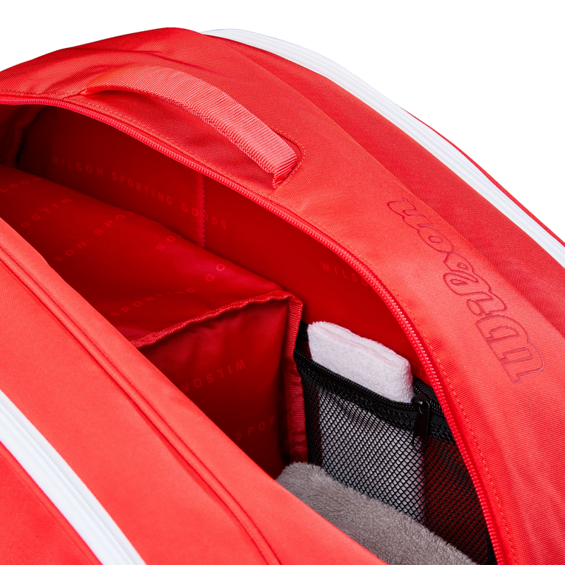 Wilson Tour Padel Bag (Red/White)