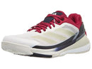 Adidas Women's CrazyQuick Boost Padel (Chalk/Red)