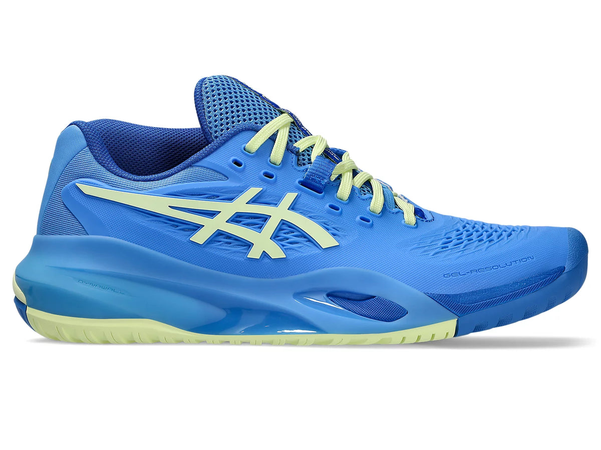 Asics Women's Gel-Resolution X (Blue/Yellow)