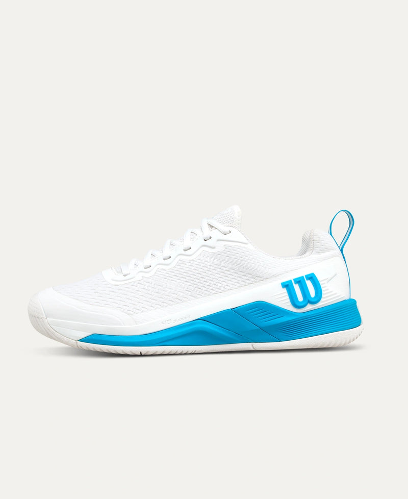 Wilson Men's Rush Pro 4.5 OZ (White/Atomic Blue)