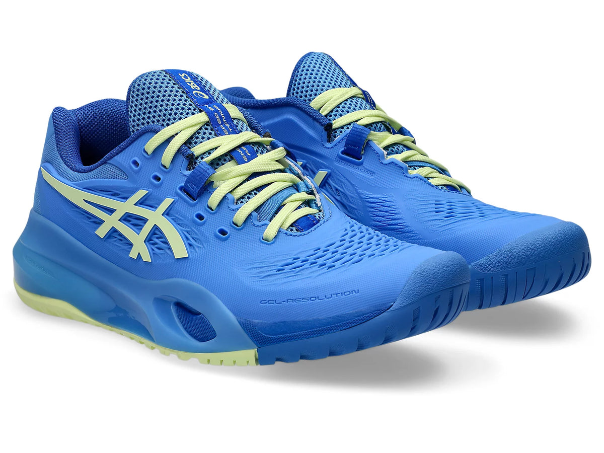Asics Women's Gel-Resolution X (Blue/Yellow)