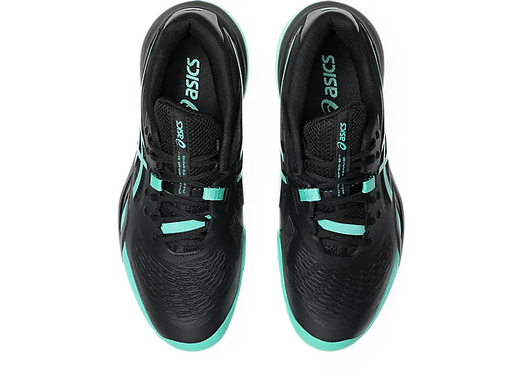 Asics Men's Gel-Resolution X (Black/Aurora Green)