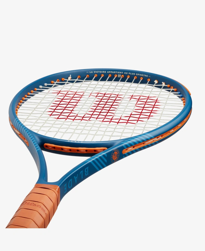 【グリップサイズ2】BLADEv9 16×19 ROLAND GARROS 20%OFF】Roland Garros 2024 BLADE 98 16X19 V9 by Wilson Japan