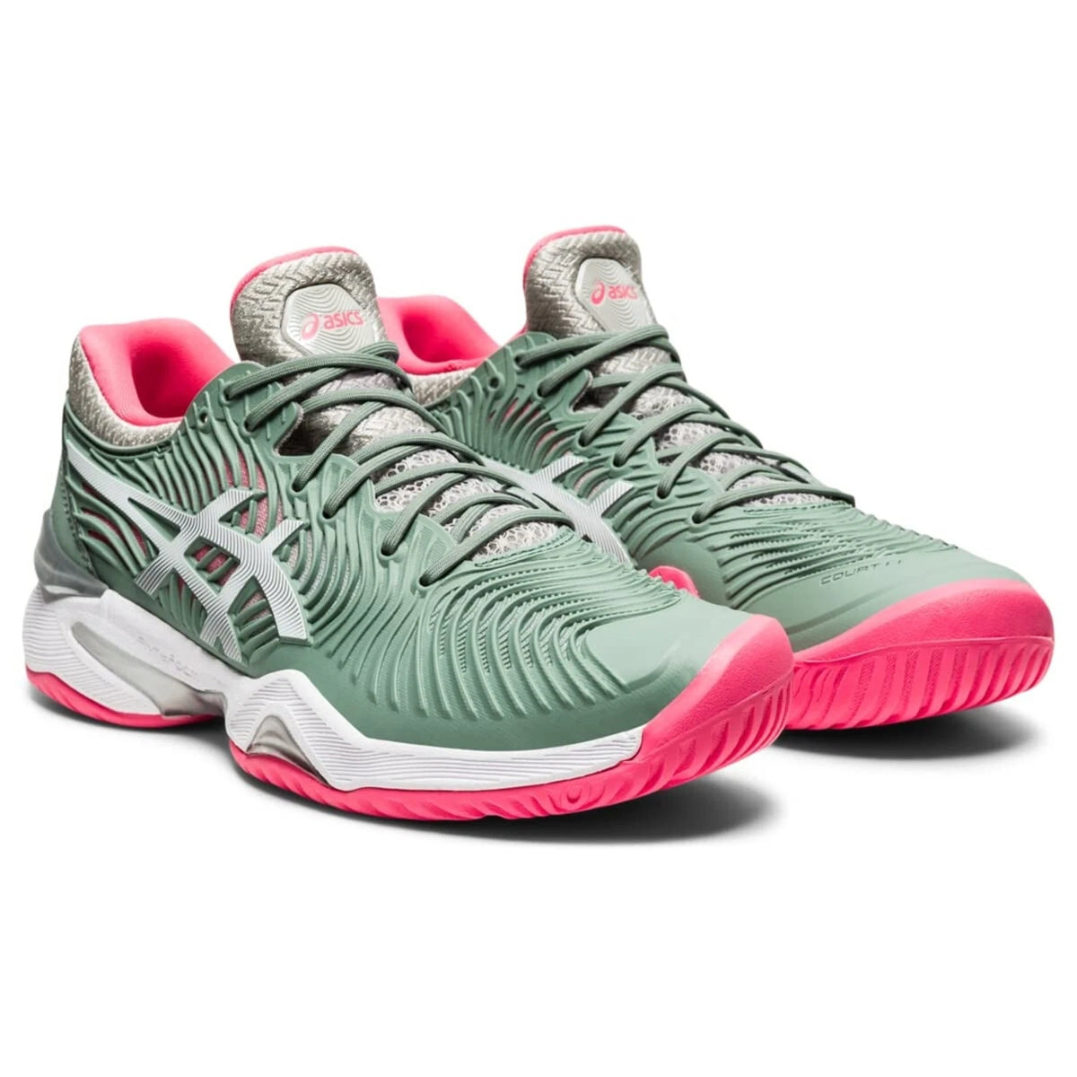ASICS Women's' Court FF 2 (Slate Grey/White)