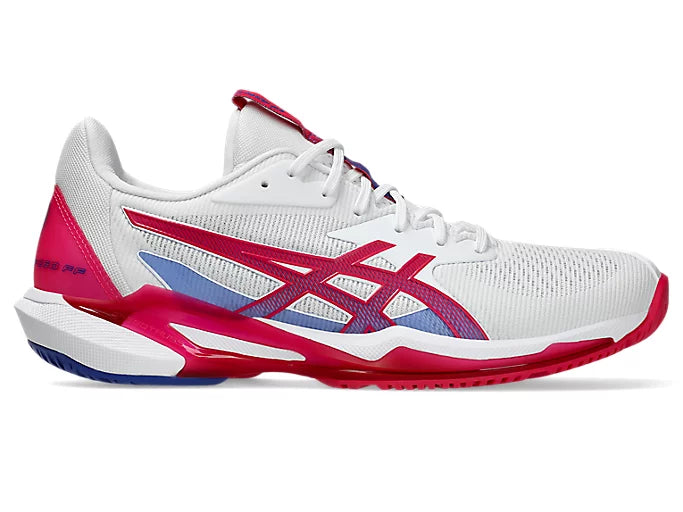 Asics Women's Solution Speed FF 3 (White/Bright Rose)