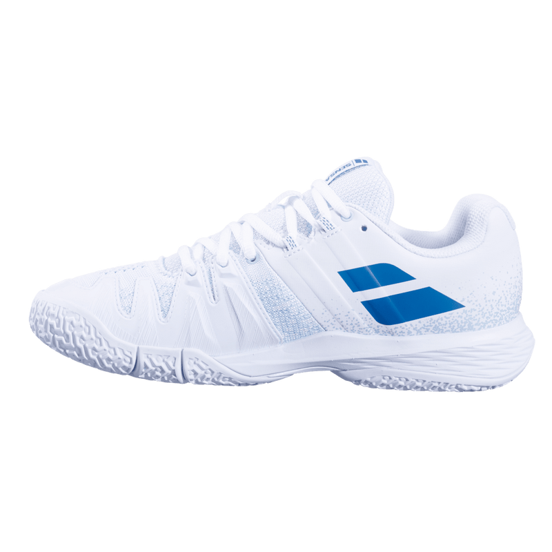 Babolat Women's Sensa Padel Shoe (White/Cool Blue)